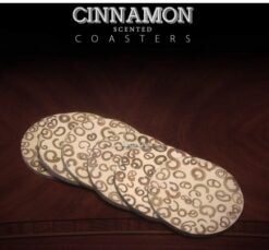 CINNAMON SCENTED COASTERS - 1