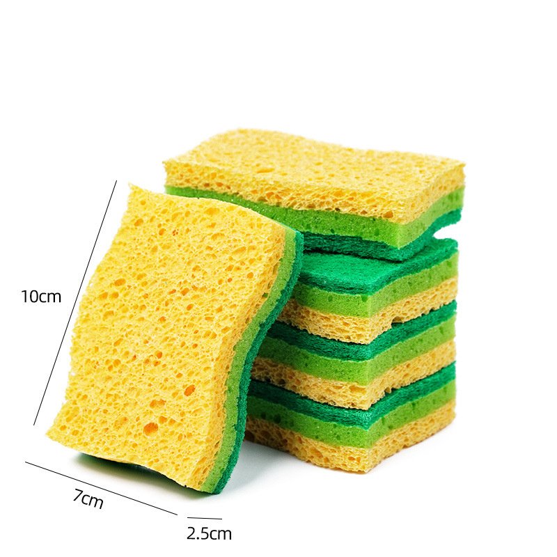12 Pack Zero Scratch Scrub Sponges, 4 Pack, Non-Scratch Kitchen Sponges For Dishes And Cleaning - Image 2