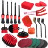 26 Pieces Of Electric Drill Brush Head Set For Car Cleaning Brushes