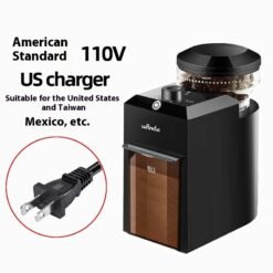 Coffee Bean Grinding Small Coffee Grinder - Black US, 1PCS