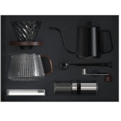 Pour-over Coffee Sets Outdoor Travel Coffeepot Filter Cup Sets - 6piece Set