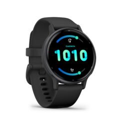 Alternative view of Garmin vívoactive 5, Health and Fitness GPS Smartwatch, AMOLED Display, Up to 11 Days of Battery, Black