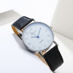 Alternative view of Ausyst Men's Watch Fashion Luxury Faux Leather Mens Quartz Analog Watches Gift for Men Up to 65% off