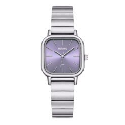 Alternative view of Resicozy Watches for Women Wrist Watches Thin Strap Watch Casual Fashion Simple Square Quartz Wristwatch Beige