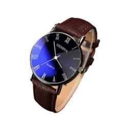 Alternative view of Ausyst Men's Watch Fashion Luxury Faux Leather Mens Quartz Analog Watch Watches Watches for Men on Sale Clearance