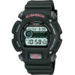 Casio Adult Men's G-Shock Rubber Strap Band Wristwatch, Gray, DW9052-1V