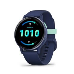 Garmin vivoactive® 5, Health and Fitness GPS Smartwatch, AMOLED Display, Up To 11 Days Of Battery, Navy