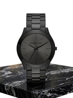 Michael Kors Men's Slim Runway Black Watch MK8507