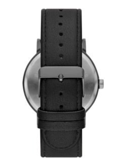 Alternative view of George Men's Watch: Gunmetal Tone Case, Black Easy Read Dial, Black Vegan Leather Band (FMDOGE046)