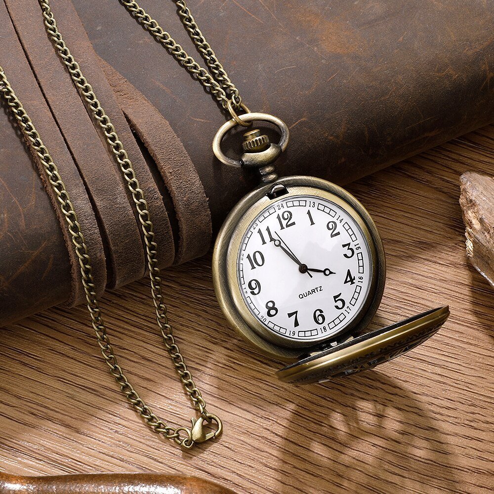 antique steampunk vintage roman numerals quartz pocket watch bronze case necklace pendant clock chain mens women antique steampunk vintage roman numerals quartz pocket watch bronze case necklace pendant clock chain mens women