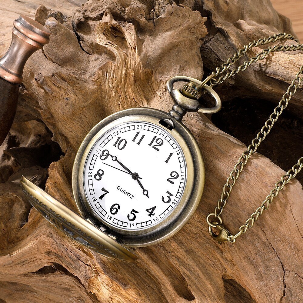 antique steampunk vintage roman numerals quartz pocket watch bronze case necklace pendant clock chain mens women antique steampunk vintage roman numerals quartz pocket watch bronze case necklace pendant clock chain mens women