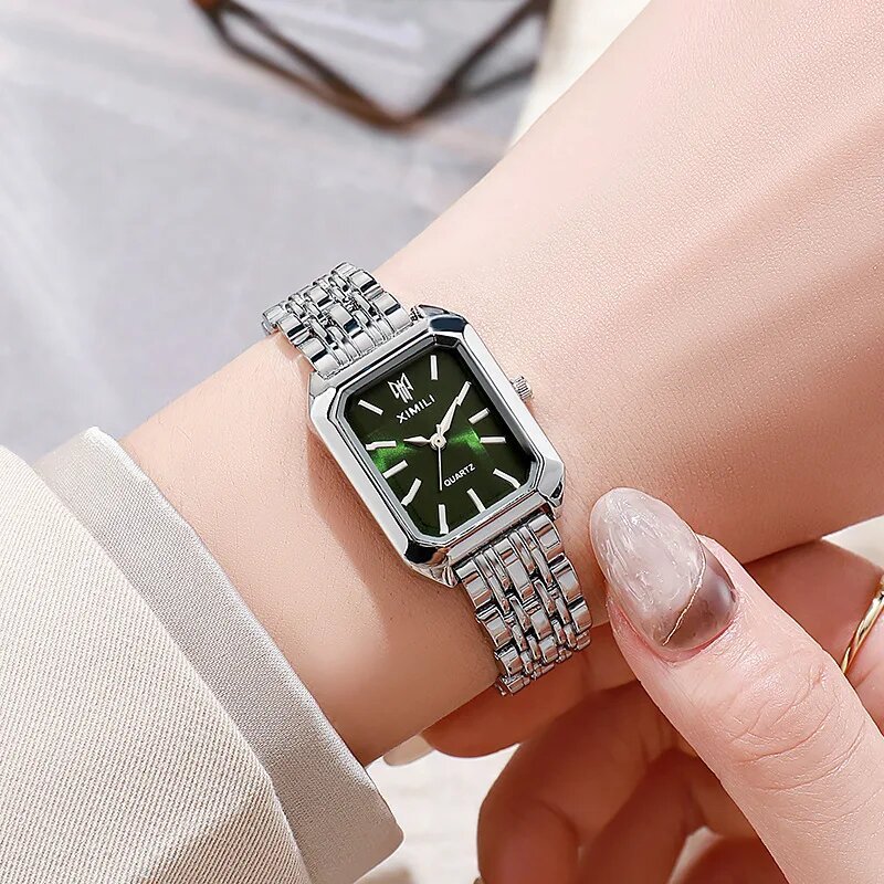 2026 hot brand stainless steel strap watch women luxury gift quartz wristwatch student fashion simple square quartz watches 2026 hot brand stainless steel strap watch women luxury gift quartz wristwatch student fashion simple square quartz watches