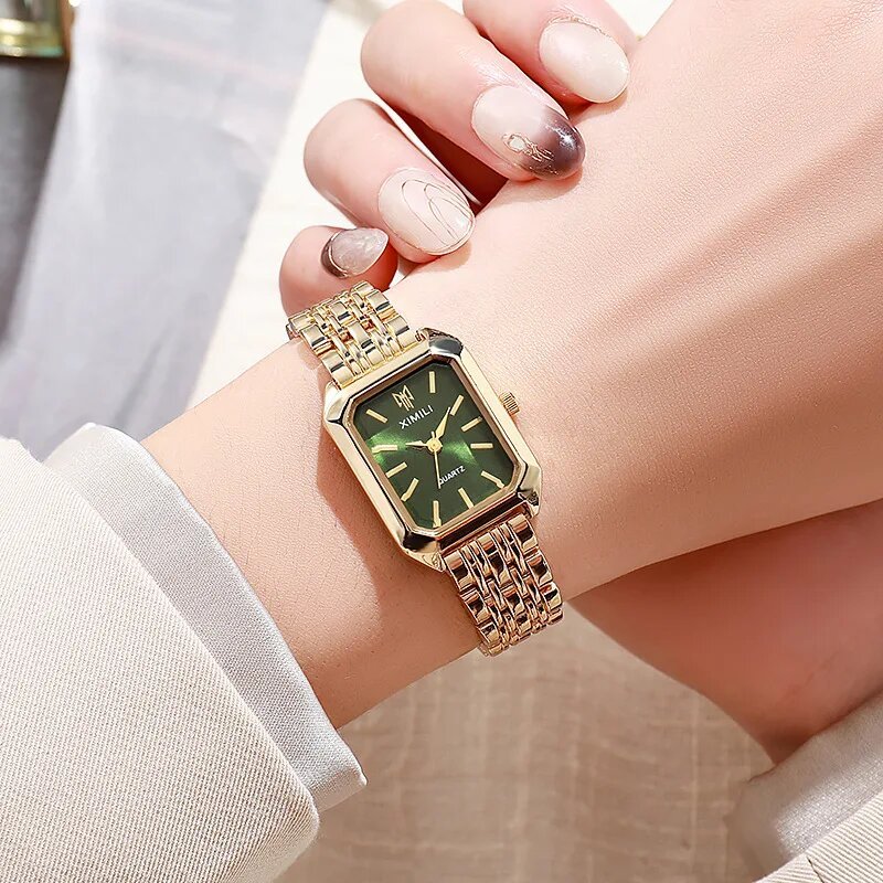 2026 hot brand stainless steel strap watch women luxury gift quartz wristwatch student fashion simple square quartz watches 2026 hot brand stainless steel strap watch women luxury gift quartz wristwatch student fashion simple square quartz watches