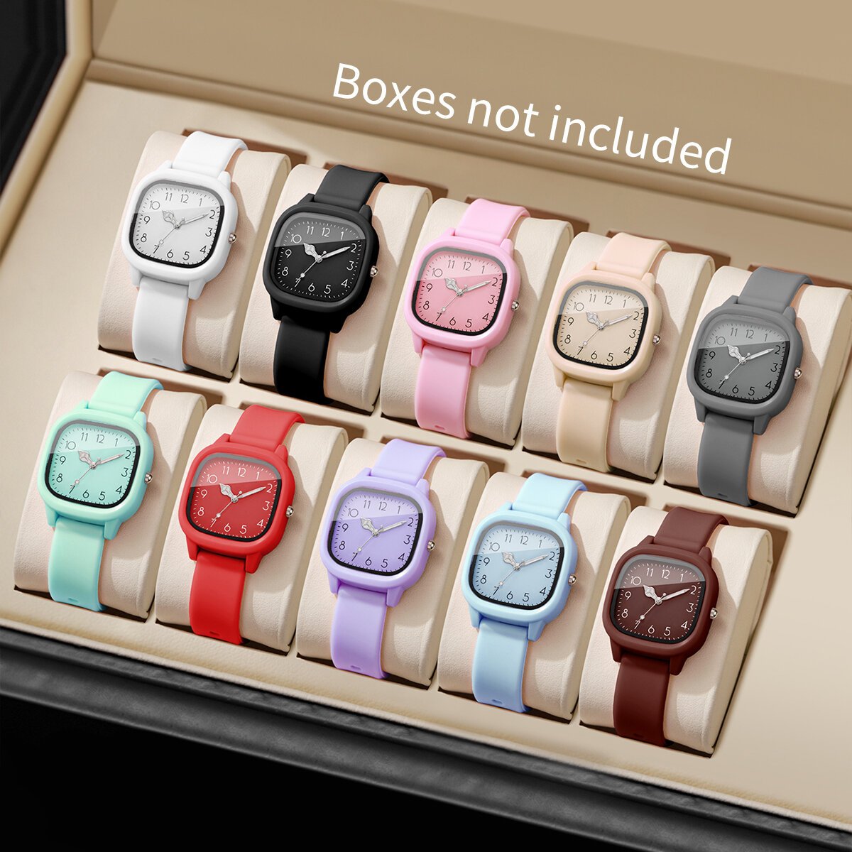 1/3/10pcs fashion silicone band women quartz watches set casual arabic dial wristwatch for girls clock reloj hombre(without box) 1/3/10pcs fashion silicone band women quartz watches set casual arabic dial wristwatch for girls clock reloj hombre(without box)