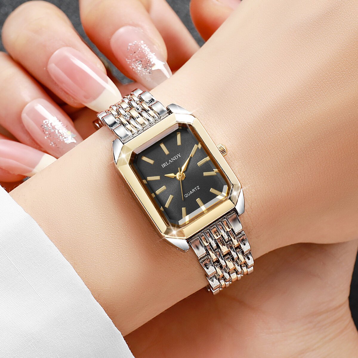 fashion rectangle women watches steel strap ladies quartz wrist watch reloj mujer girls clock gift(without box) fashion rectangle women watches steel strap ladies quartz wrist watch reloj mujer girls clock gift(without box)