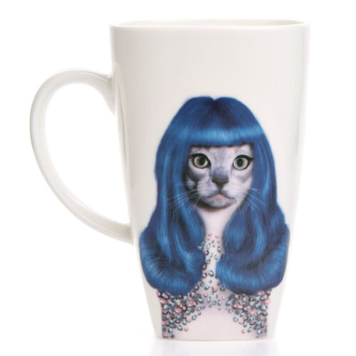 Empire Art Direct Pets Rock Gurl Collectible Fine Bone China Mug 20 oz by Pets Rock