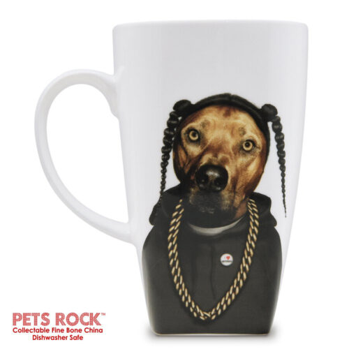 Empire Art Direct Pets Rock Rap Collectible Fine Bone China Mug 20 oz by Pets Rock