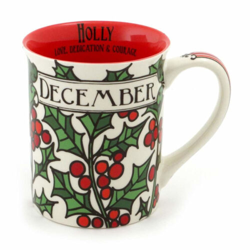 Our Name Is Mud 6000063 Mug Flower December Month by Our Name Is Mud