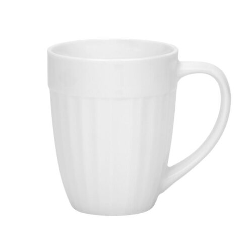 Corningware French White 12-Ounce Porcelain Mug by Corningware