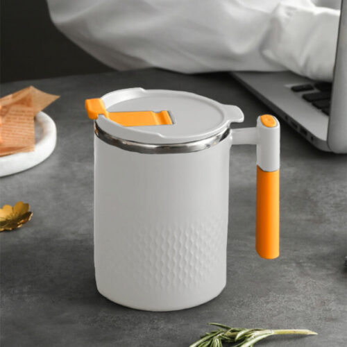 Sszmdlb Stainless Steel Mug, 450ml Double Wall Insulated Travel With by SSZMDLB