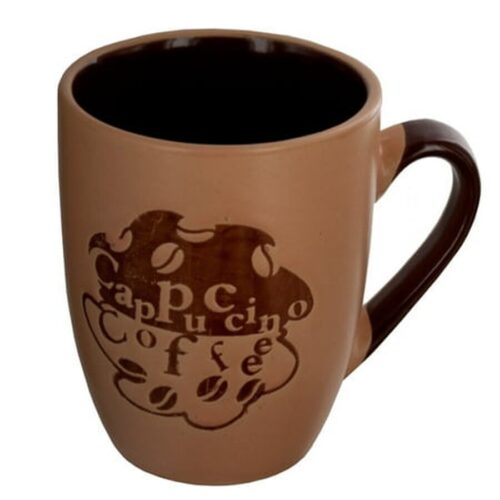 Cappuccino Ceramic Coffee Mug (Pack Of 24) by Bulk Buys