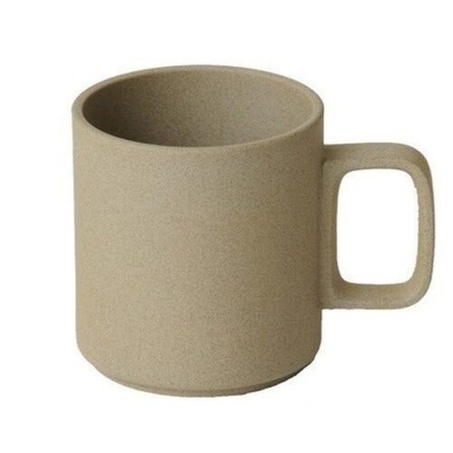 Hasami Porcelain Mug Set Of 2 Natural (13 oz) 3.1/3 X 3.1/2 (hp020) by Hasami Porcelain