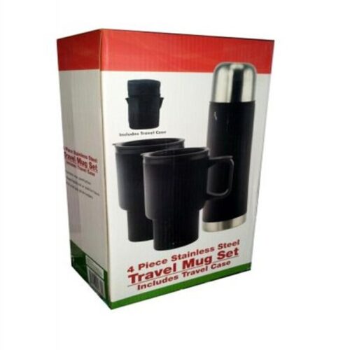 Koehler Home Decor Stainless Steel Travel Mug Set by Un Branded