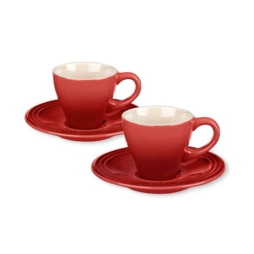 Le Creuset S/2 Espresso C&S Cerise by Le Creuset