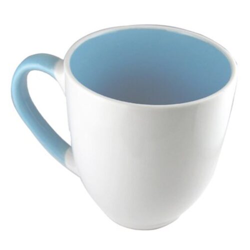 Mad Stylz Stoneware Coffee Mug 16 oz - Baby Blue by HQA